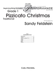 Pizzicato Christmas Orchestra Scores/Parts sheet music cover